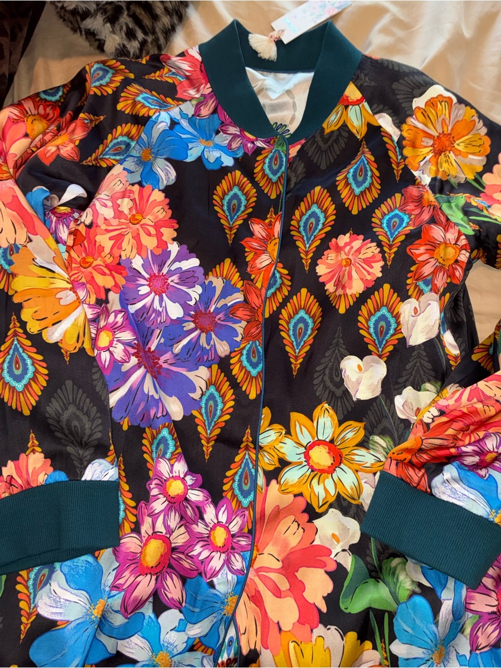 NWT JOHNNY WAS Harmony Kimono Reversible Zaria Dress Cover up size M pockets - Picture 2 of 13